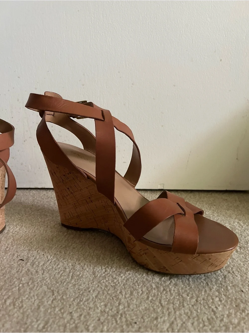 Franco Sarto Sandal platform wedges